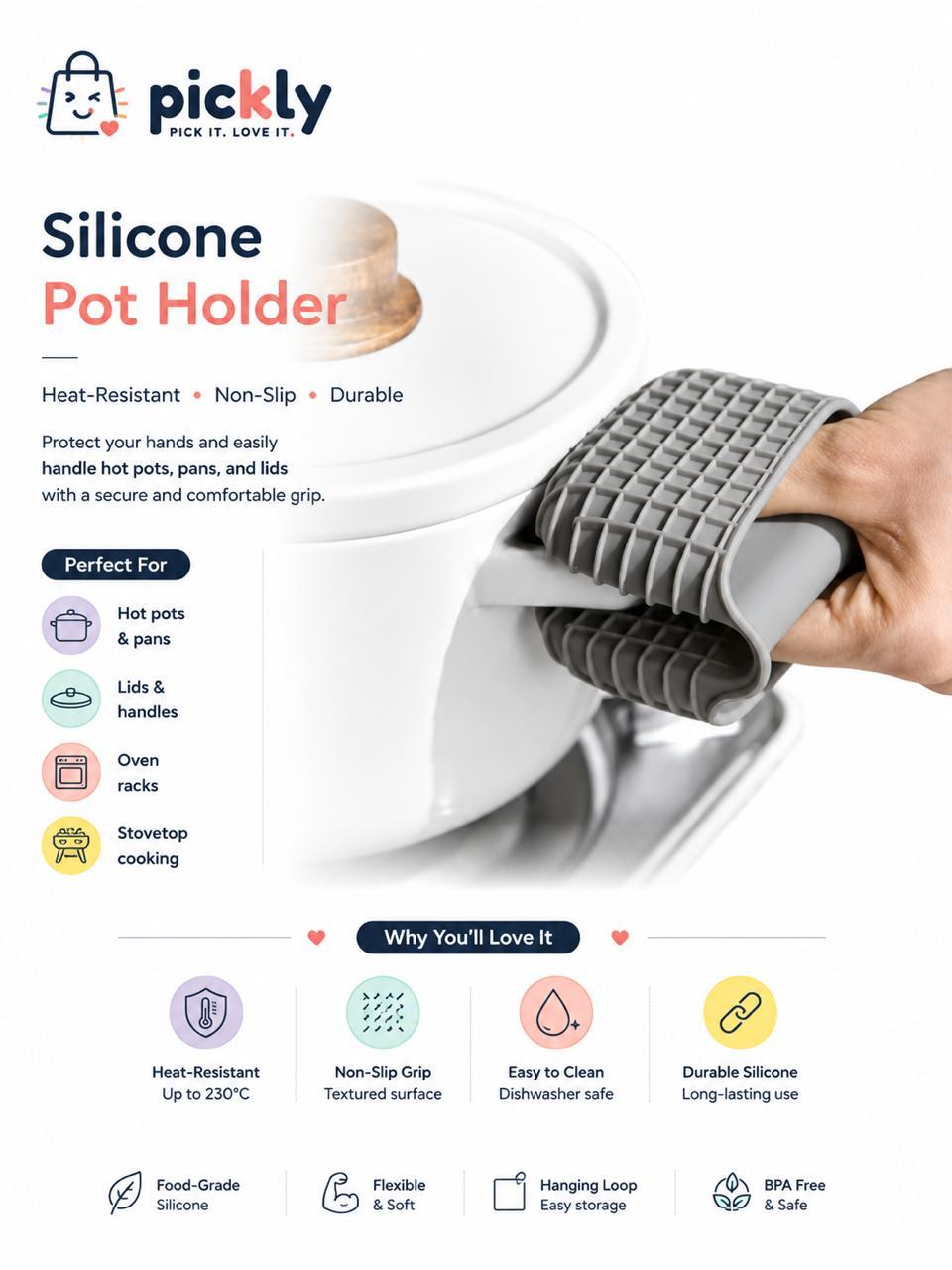 Pickly Silicone Pot Holder