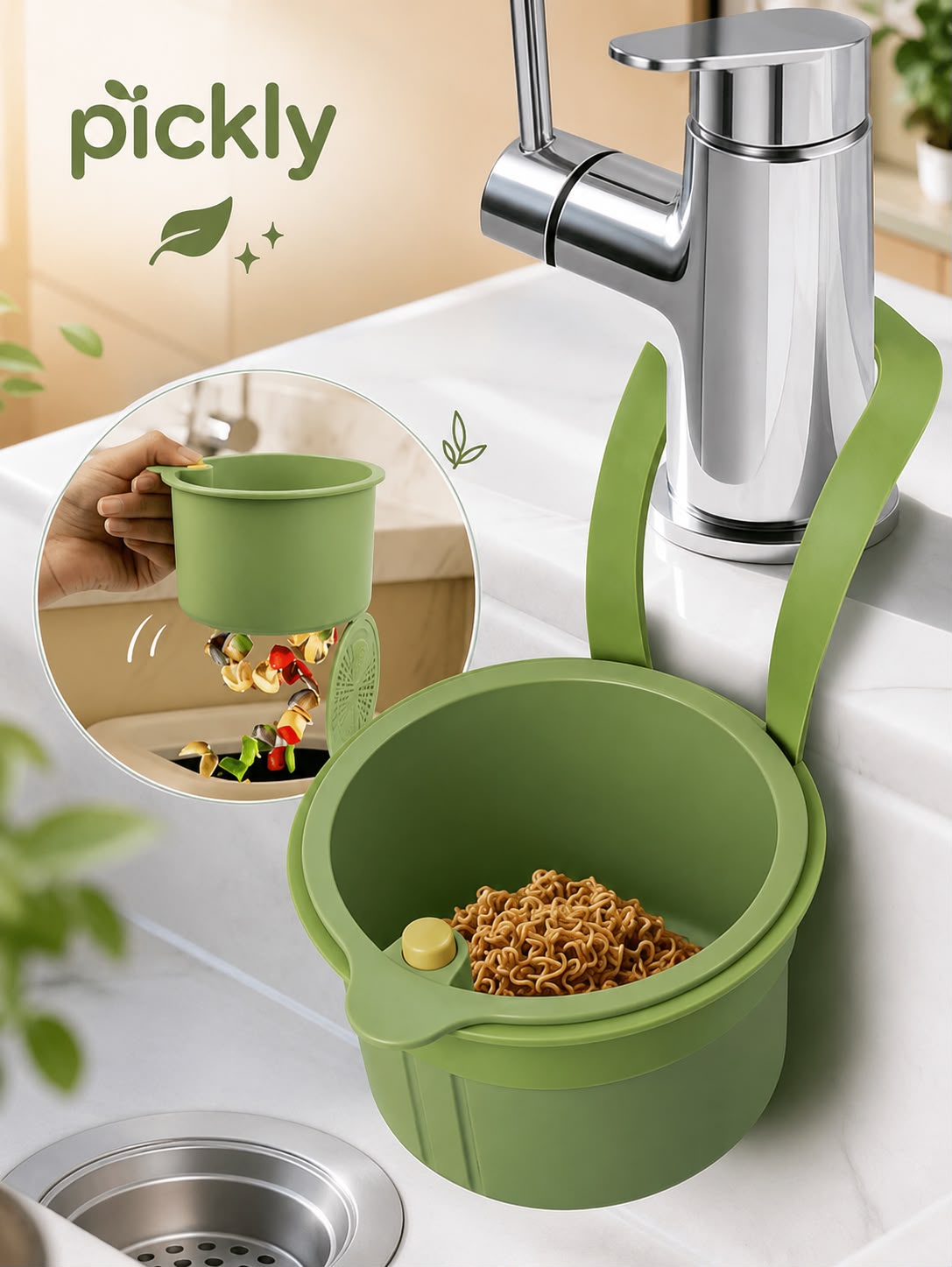 Pickly Hanging Sink Basket
