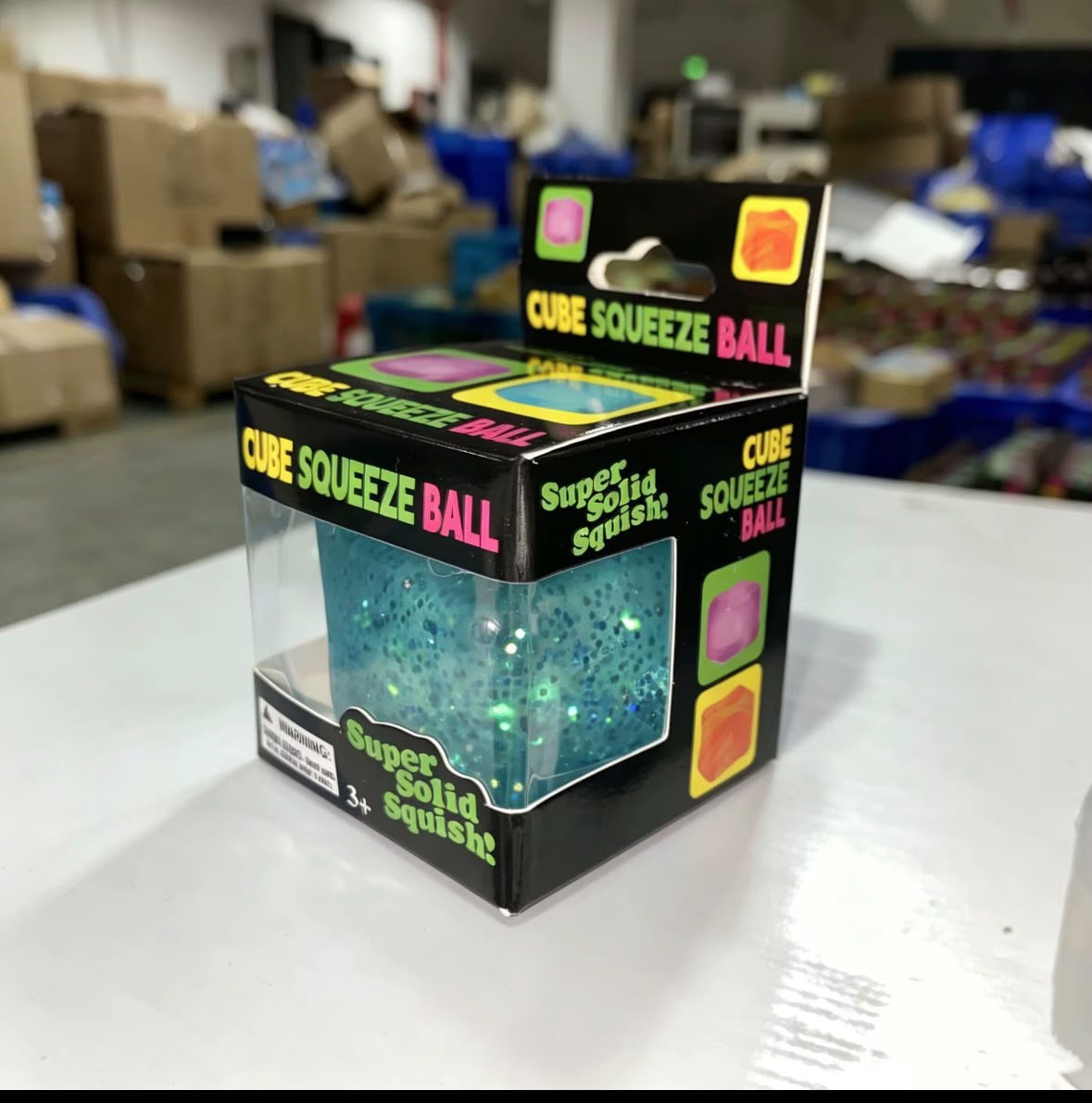 Squeeze Squish Relax Glitter