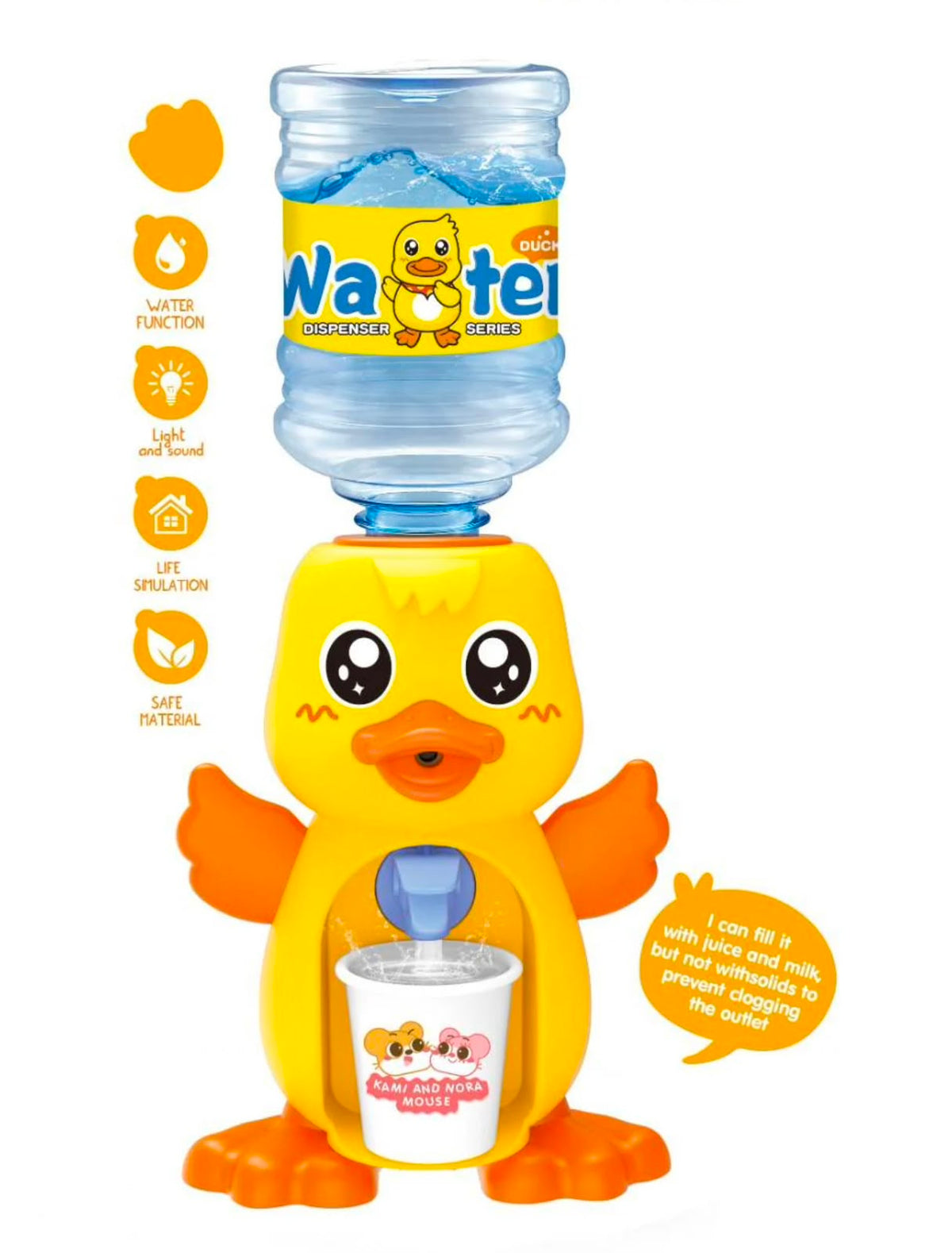 Pickly Cute Duck Water Dispenser