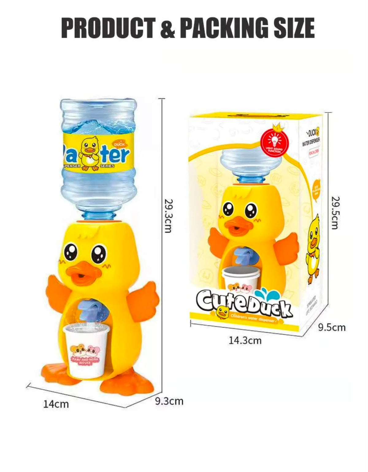 Pickly Cute Duck Water Dispenser