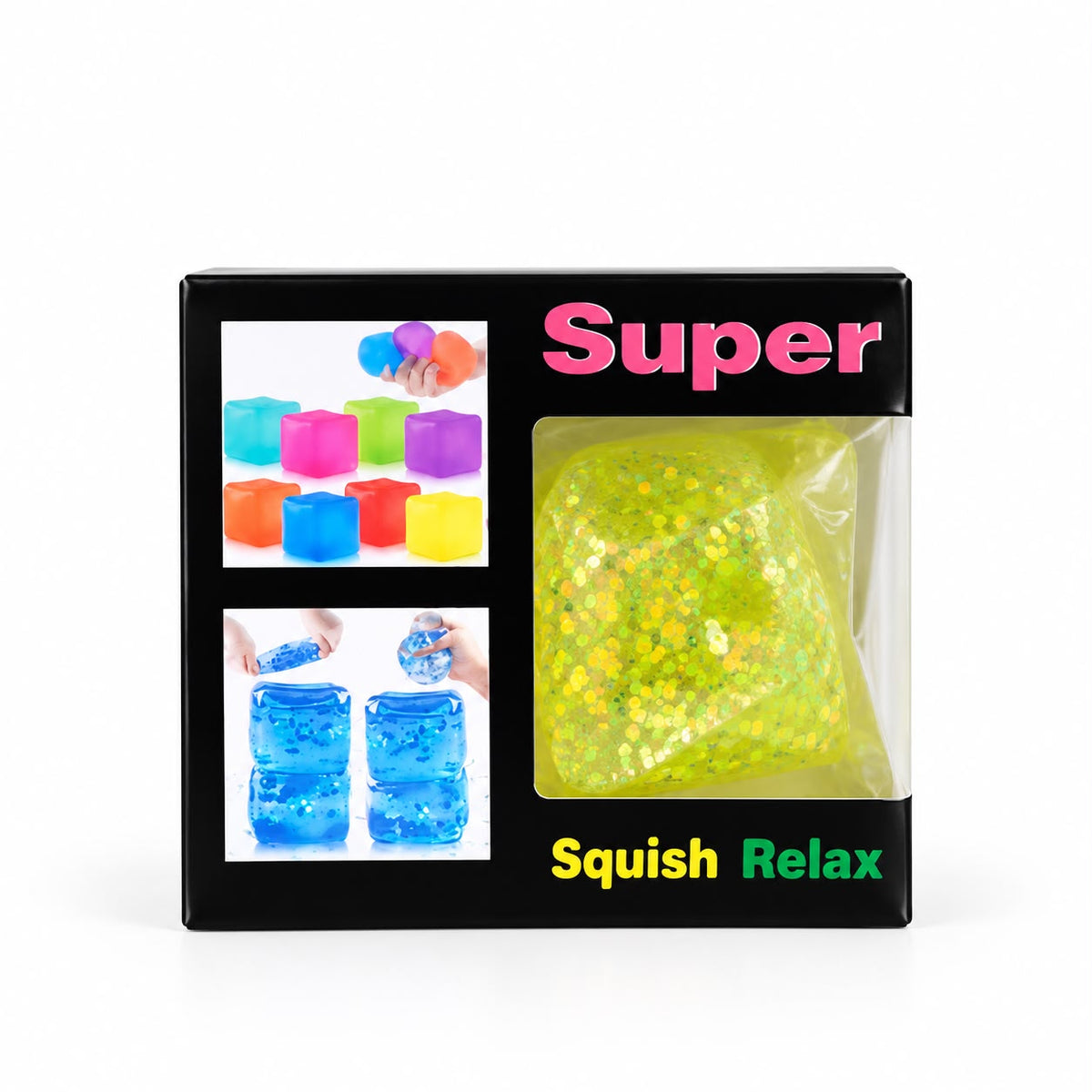 Squeeze Squish Relax Glitter