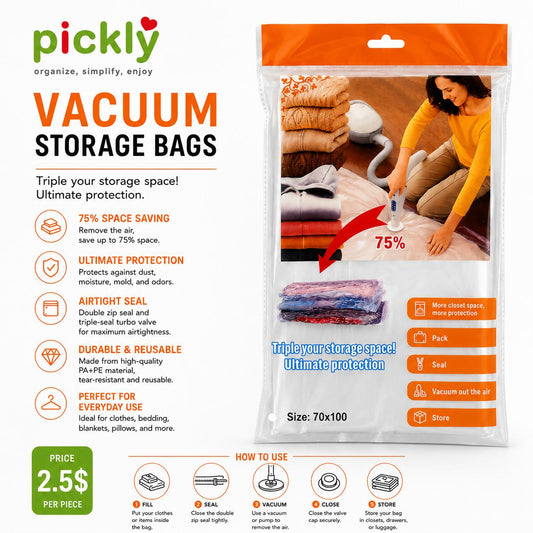 Pickly Vacuum Storage Bags